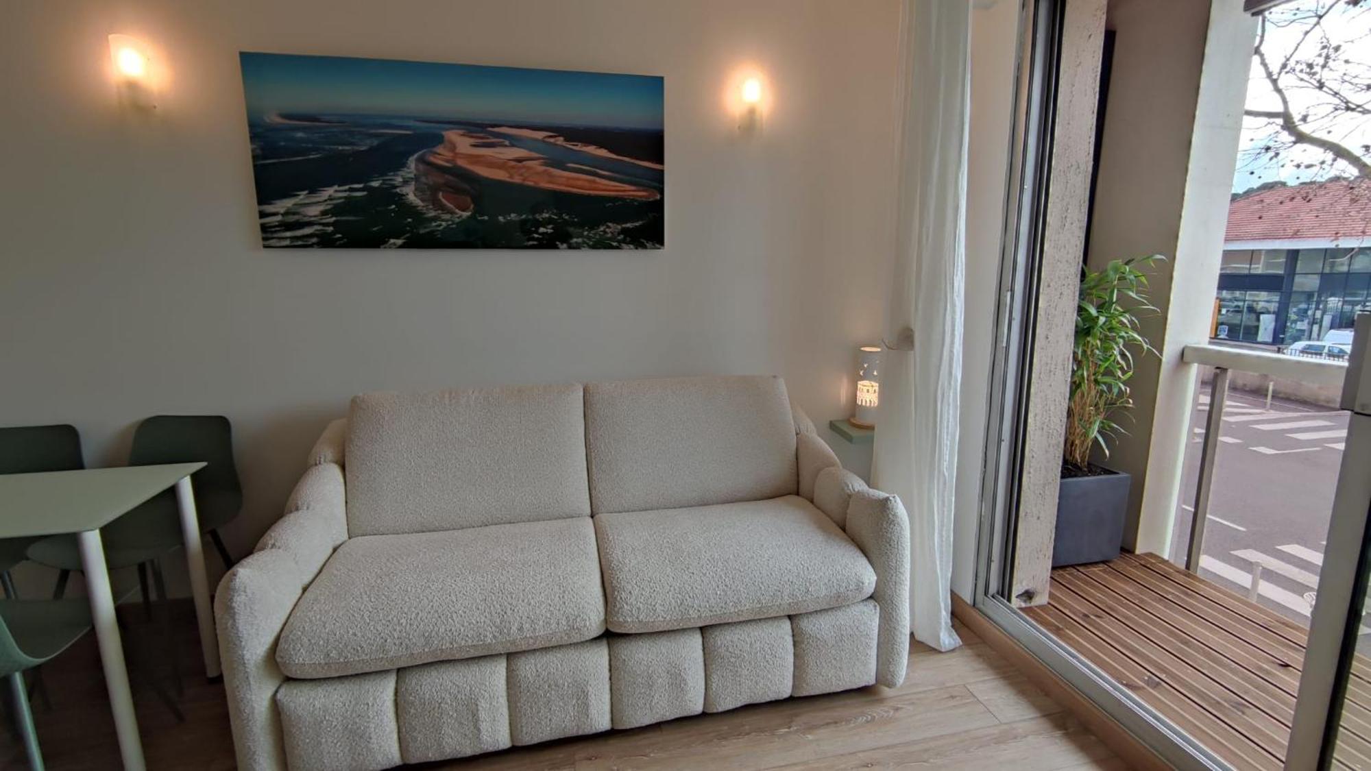 Studio Avec Parking Centre-Ville Face A La Gare Plage & Commerces Arcachon Bagian luar foto